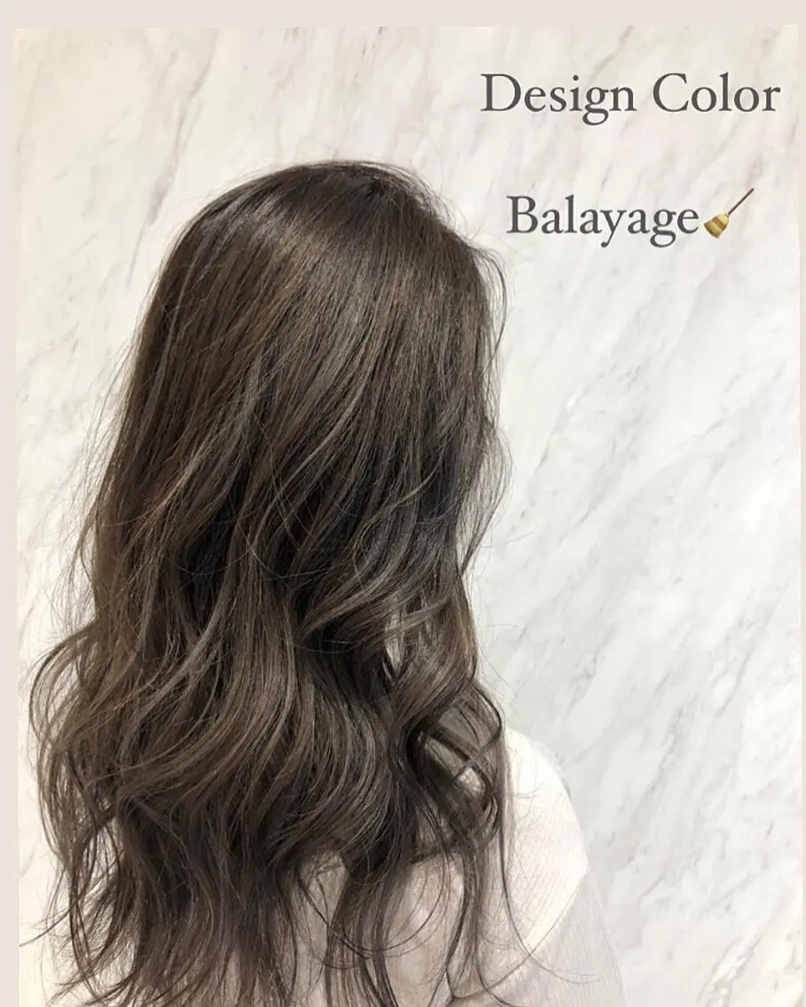 ロング カラー バレイヤージュ レイヤーカット 過去一の柔髪ヘア 🌿einshairのヘアスタイル
