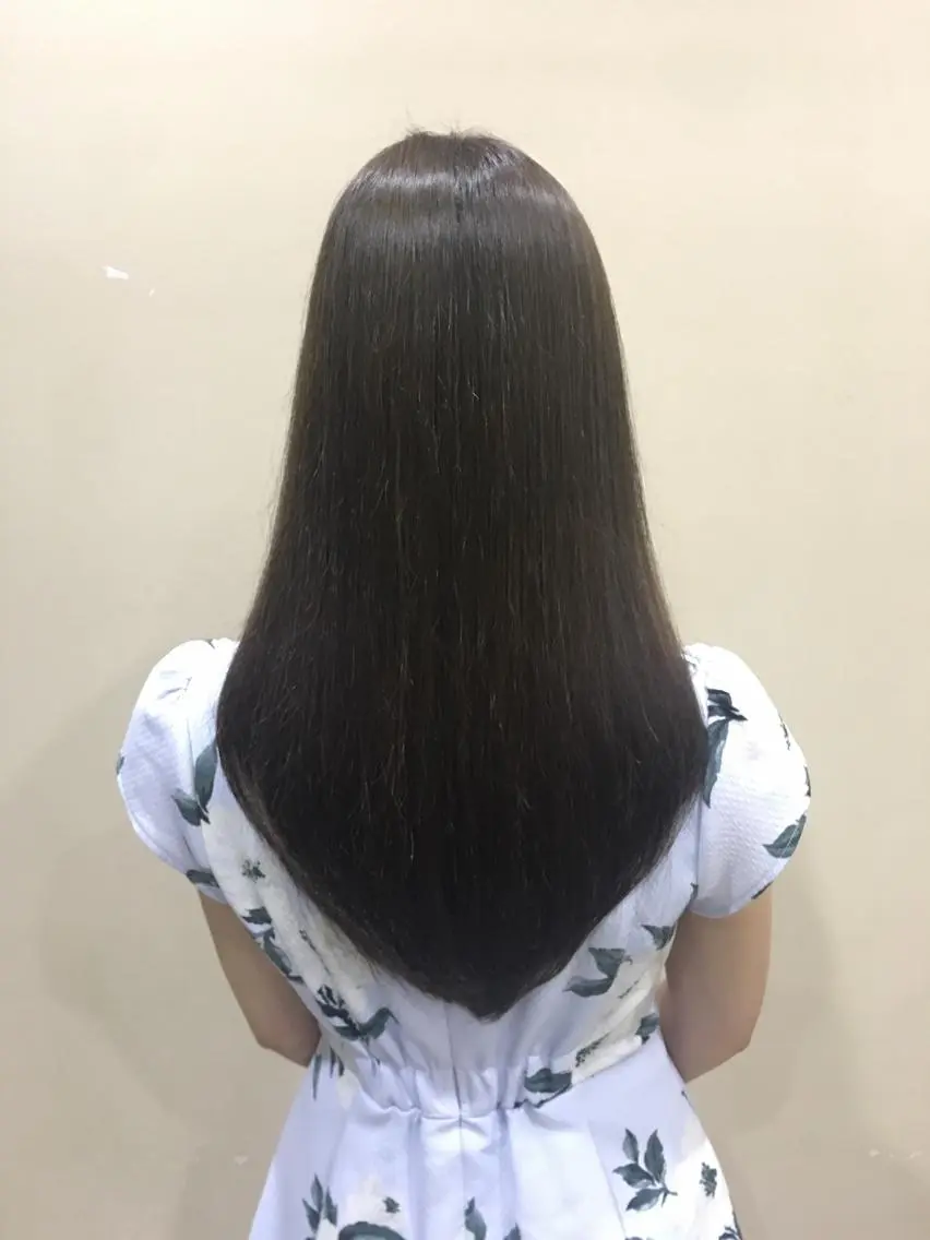 ロング ロング 朝3秒で前髪が決まる ✂️ヒロのヘアスタイル