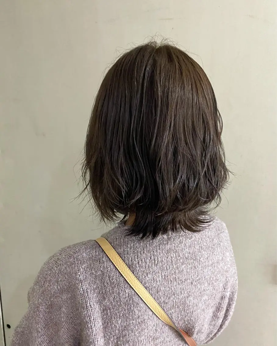 ミディアム トリートメント 清村 和音のヘアスタイル