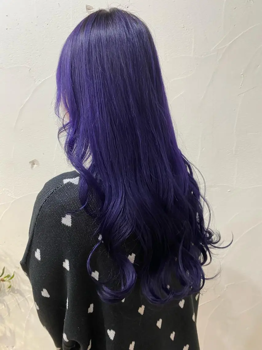ロング カラー ブリーチ ラベンダーカラー ミニモお気に入り数 No.1宍戸雄弥のヘアスタイル