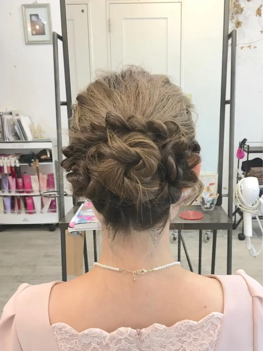 ヘアアレンジ ヘアセット yoshi ☆のヘアスタイル