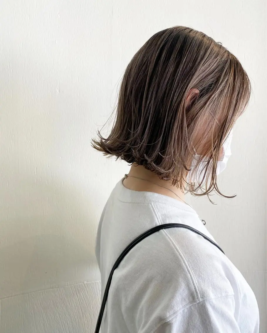ショート カラー ボブ LOVESTOIKE 堂本のヘアスタイル