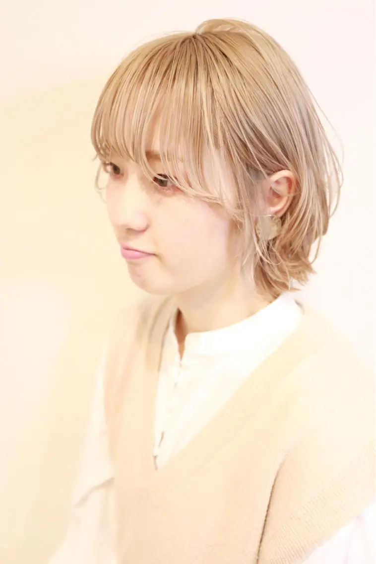 ショート カラー ショートレイヤー レイヤーカット ショートヘア ウルフカット ウルフレイヤー 限定クーポン 💕大量更新ブリーチのヘアスタイル