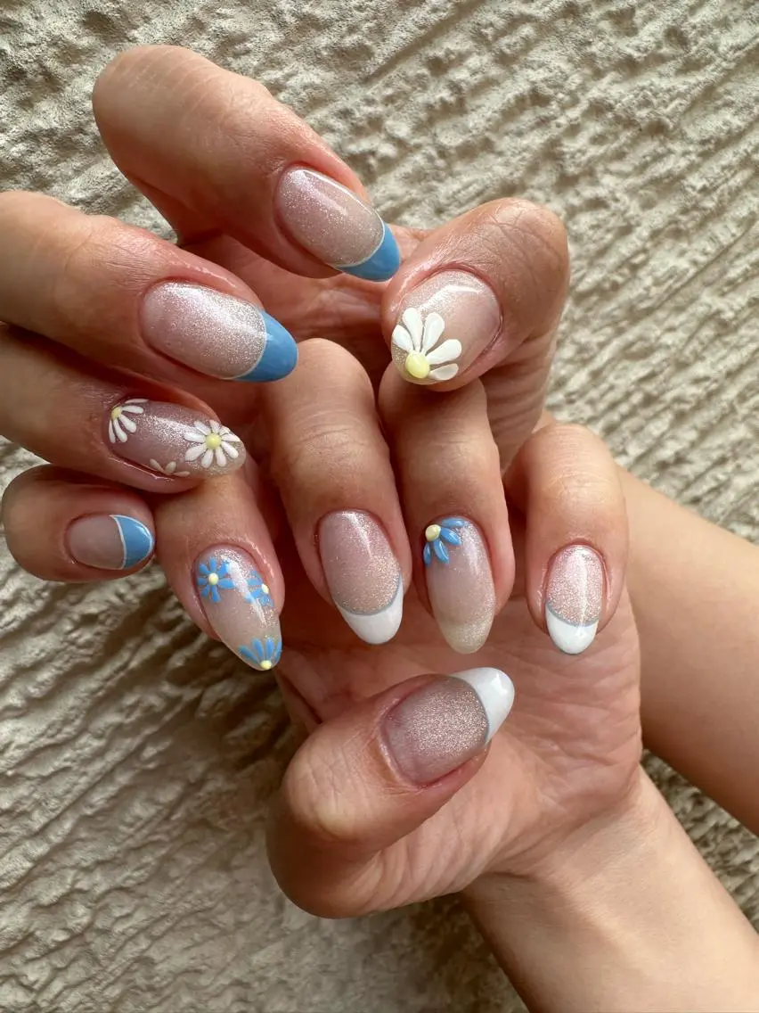 ロング カラー ヘアアレンジ キッズ ネイル マツエク・マツパ アイブロウ 福田 加奈のネイルデザイン