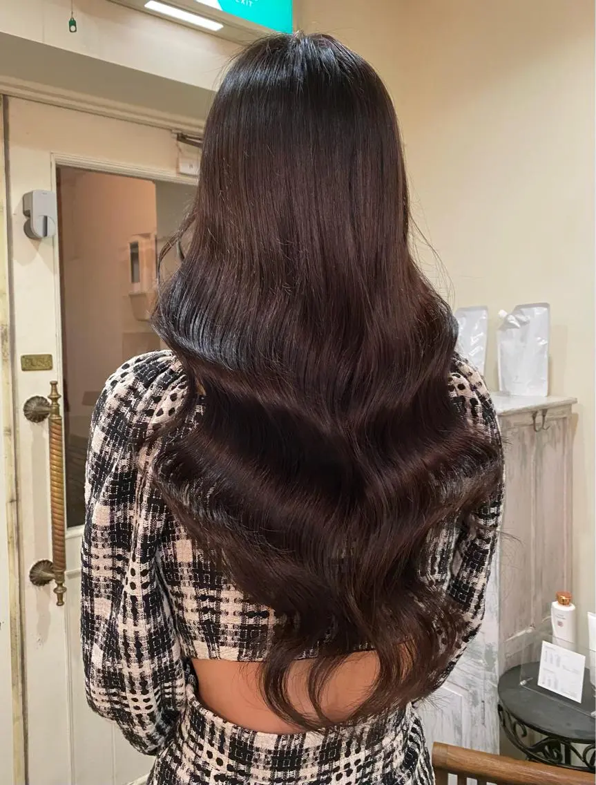 ロング 【艶ヘア】 どうまえのヘアスタイル