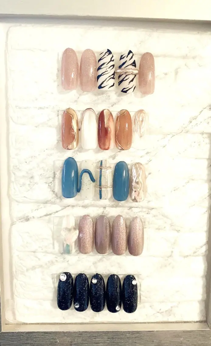 ネイル アートネイル ハンドネイル yochi nailのネイルデザイン