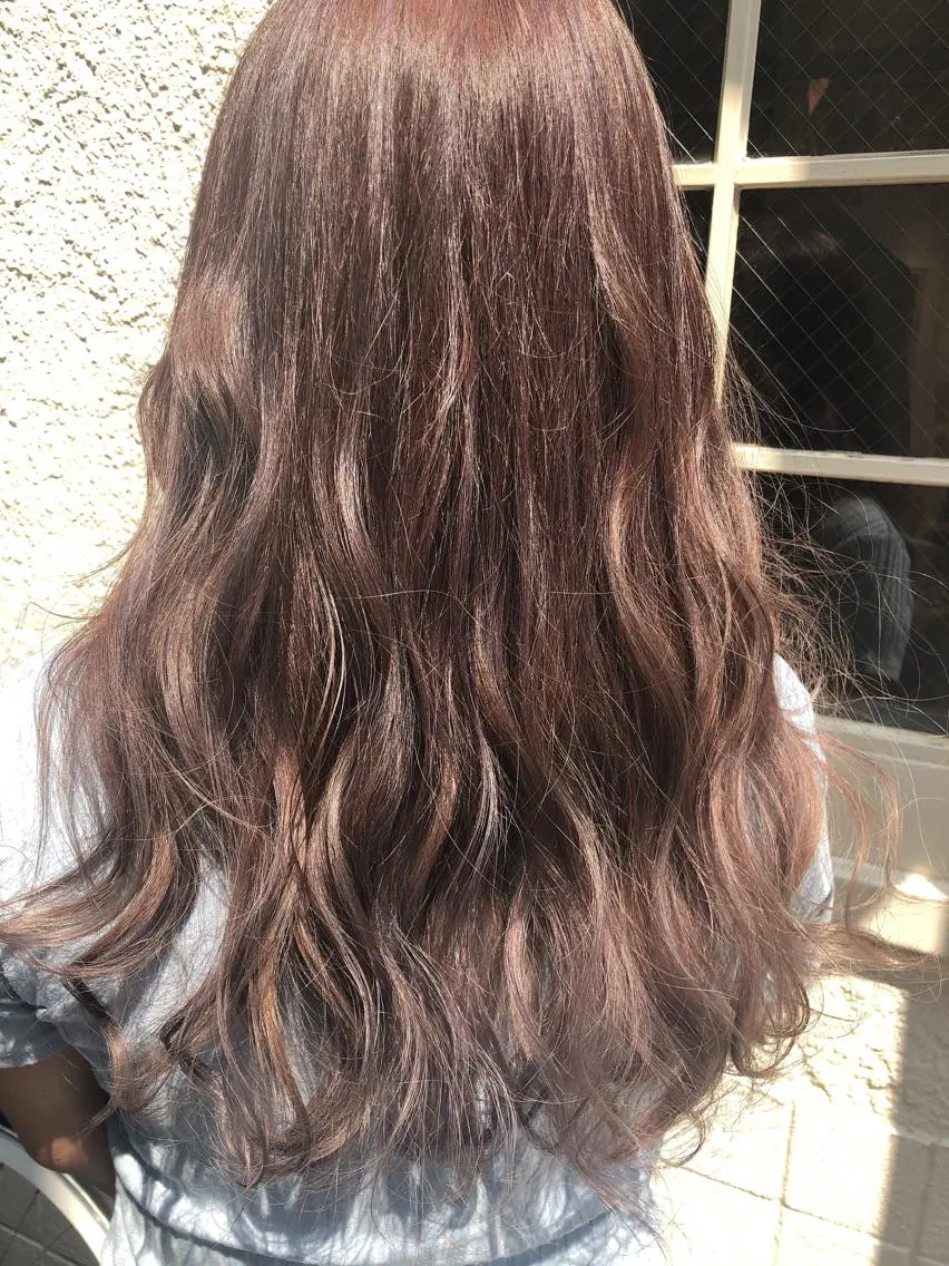 ロング カラー カット ヘアカラー トリートメント 吉祥寺 似合 わせcut/kanaのヘアスタイル