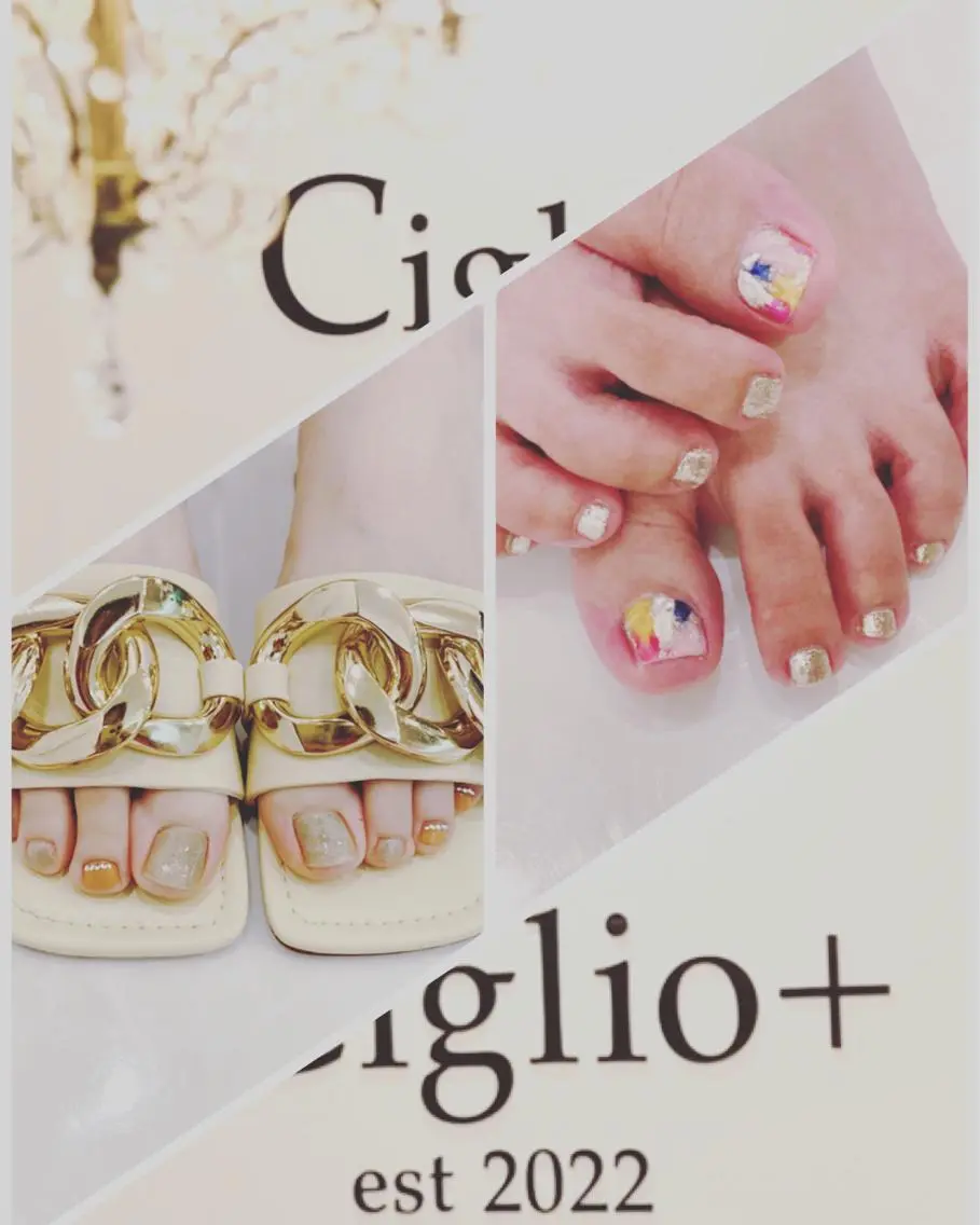 ネイル アートネイル フットネイル ciglio+ MIOのマツエク・マツパデザイン