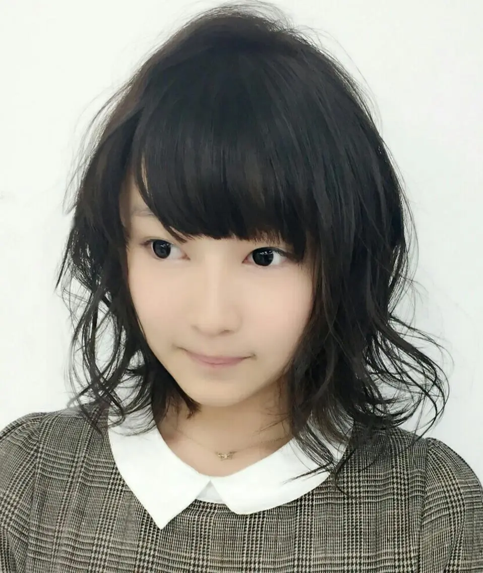 ミディアム パーマ ミディアムパーマ ニュアンスパーマ 畑中秀平💛艶髪💜 Babylon 代表のヘアスタイル