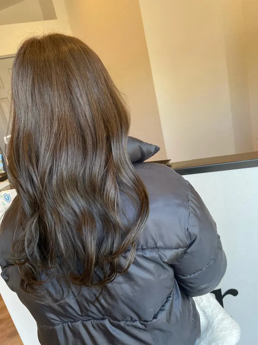 ロング カラー カット ヘアカラー トリートメント KAITOH ATSUSHIのヘアスタイル