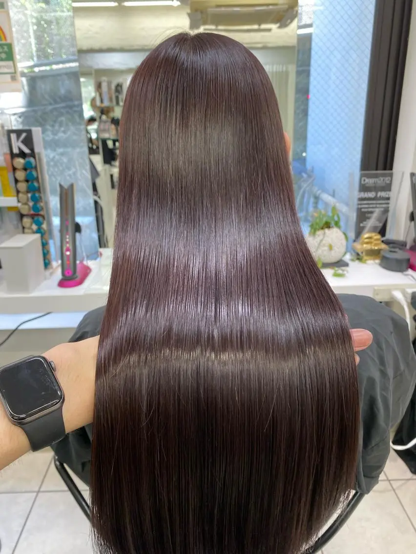 ロング 髪質改善 メンズ特化 刈り上げない/金井のヘアスタイル