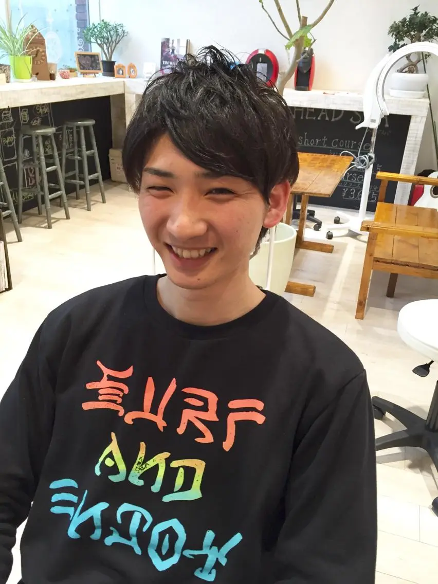 ショート メンズ メンズ指名多数!! 田島史也のヘアスタイル