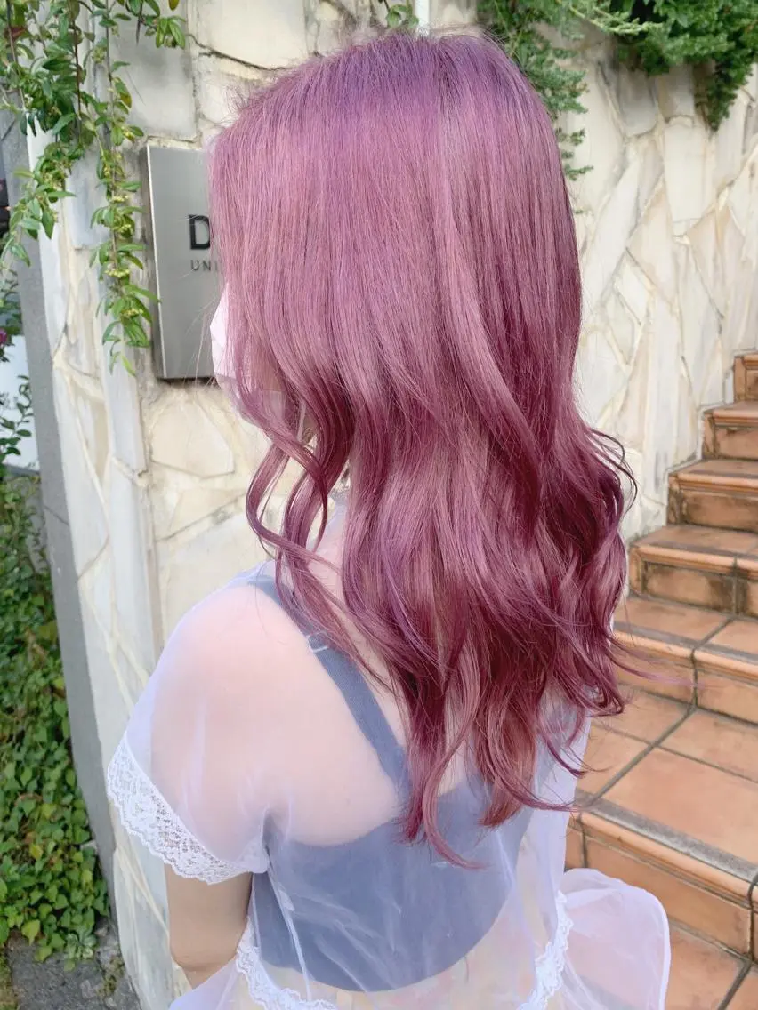ロング カラー ヘアアレンジ アイブロウ ヘアカラー トリートメント ヘアセット 💕ブリーチ/ヘアメ 🎀YUUKAのその他イメージ