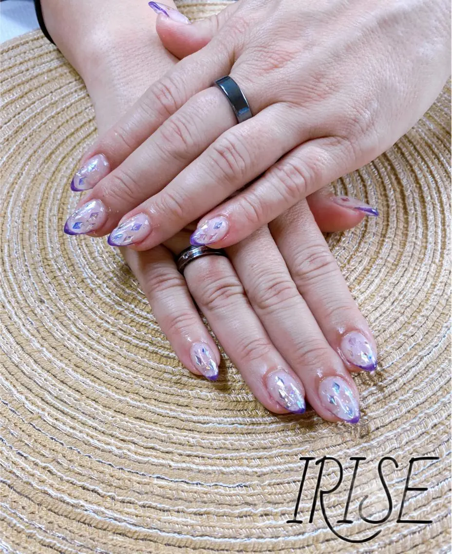 ネイル キラキラネイル salon de iriseのマツエク・マツパデザイン