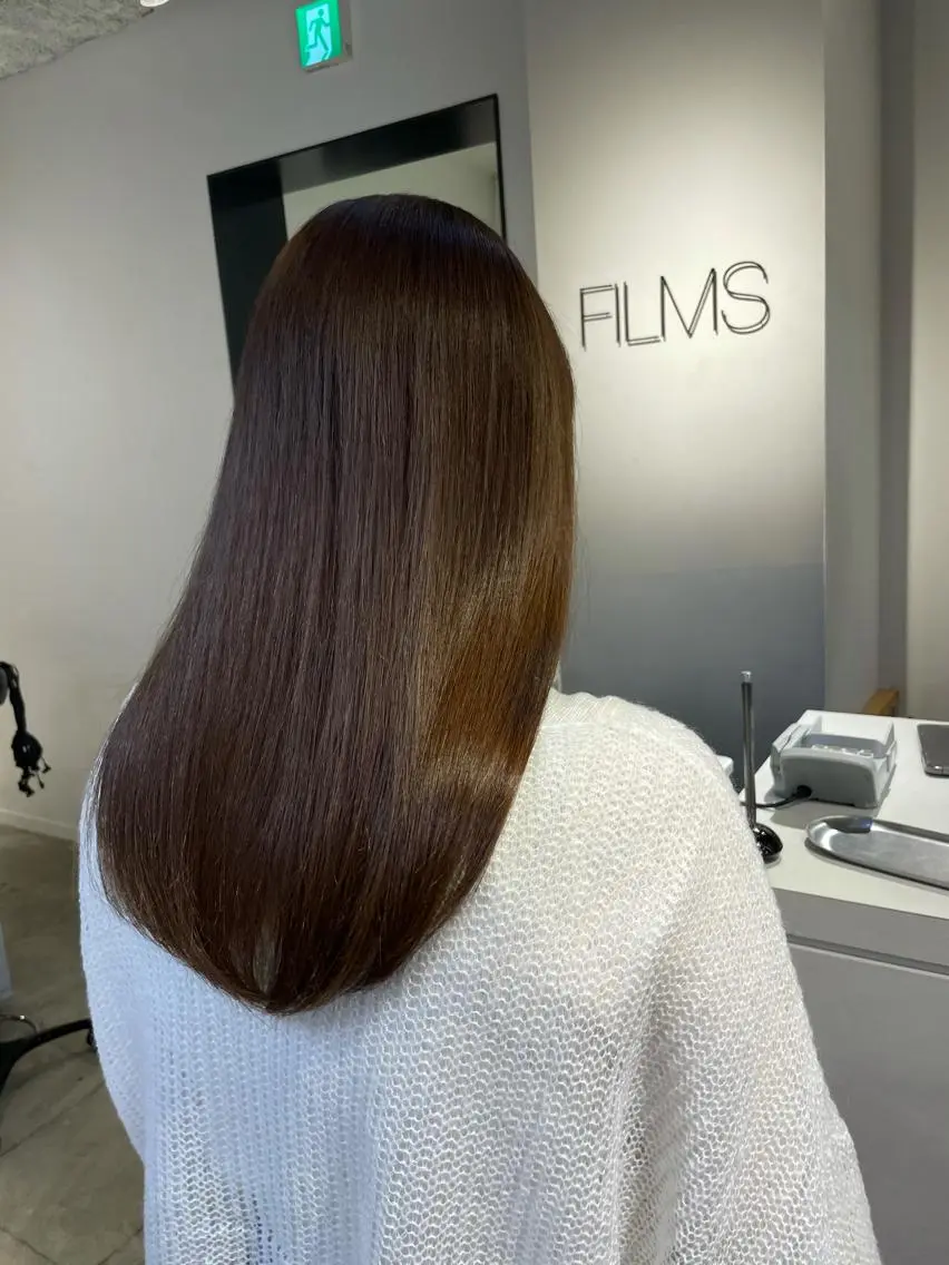 ロング トリートメント 表参道レイヤーカット 髪質改善山岸季生のヘアスタイル