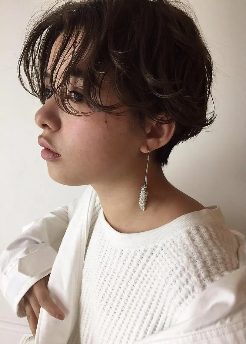 ショート ハンサムショート ショートヘア iroa＋color 鶴見店のヘアスタイル