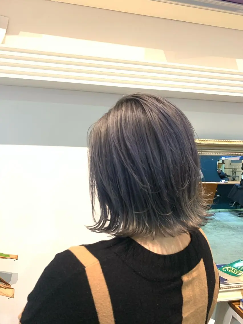ショート アッシュ ショートヘア ヘアカラー トリートメント ヘッドスパ ヘアセット 大宮/山口 竣也のヘアスタイル