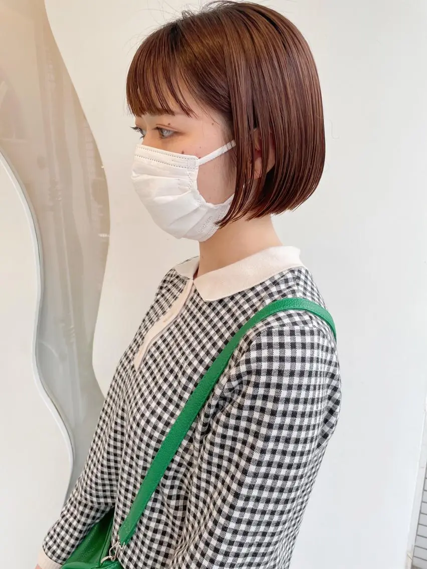 ショート ボブ カット ヘアカラー 【ボブ/個室サロン】 癒し空間mimuraのヘアスタイル