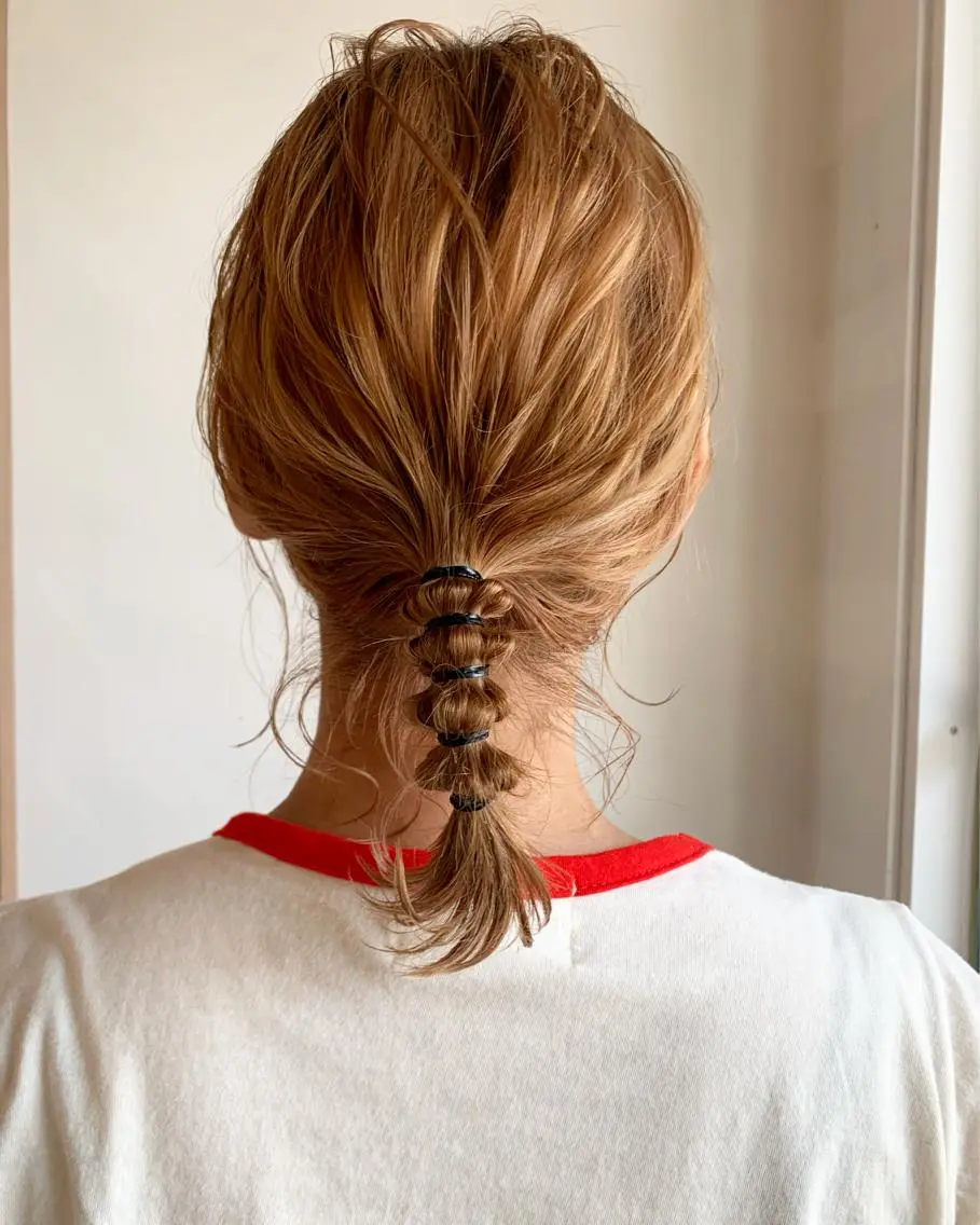 ミディアム カラー ヘアアレンジ 簡単アレンジ 眉毛ワックス konomiの眉毛・アイブロウイメージ