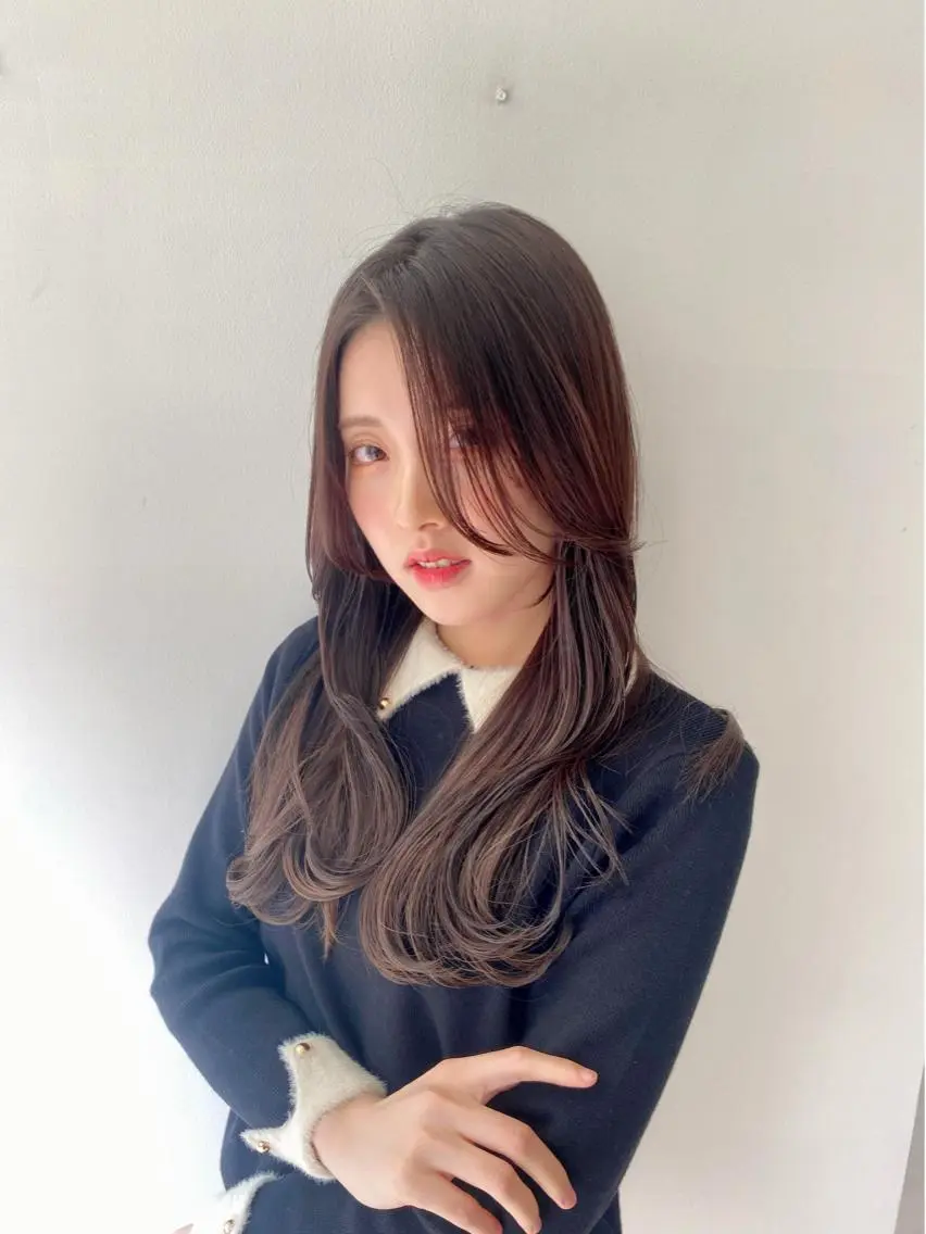 ロング 隅野 恭生のヘアスタイル