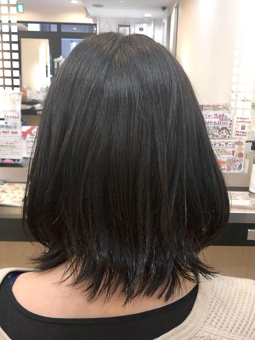 ミディアム カラー ヘアアレンジ リリー /Men's/パーマのヘアスタイル