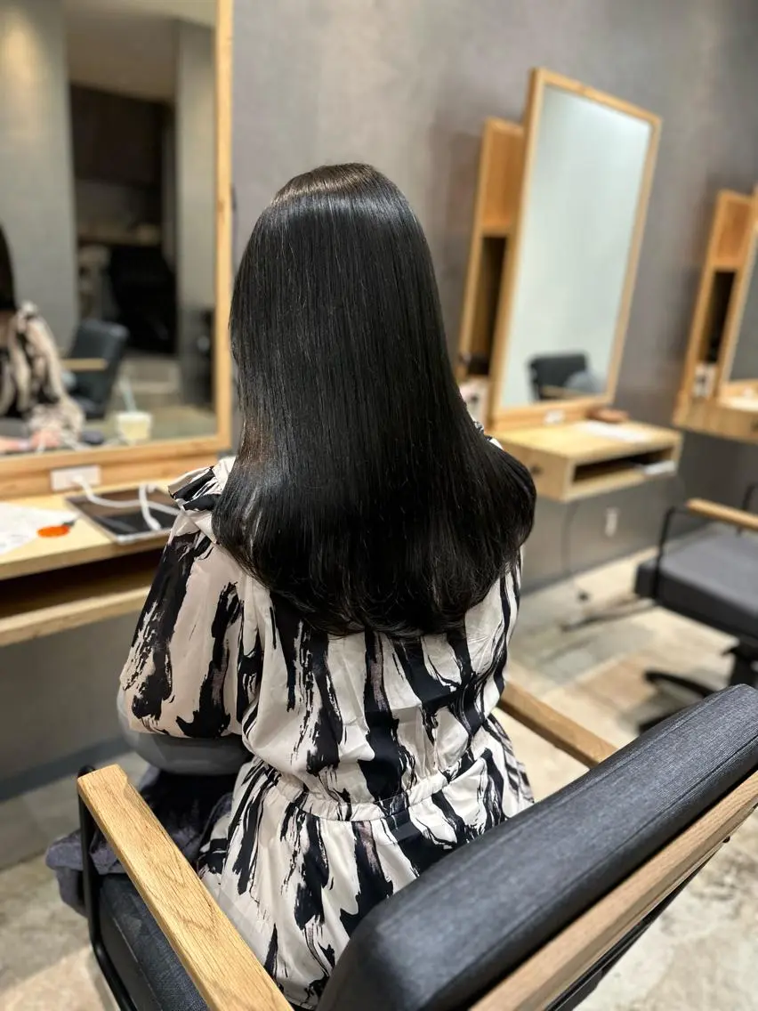ロング カット ヘアカラー DAICHI inity心斎橋のヘアスタイル