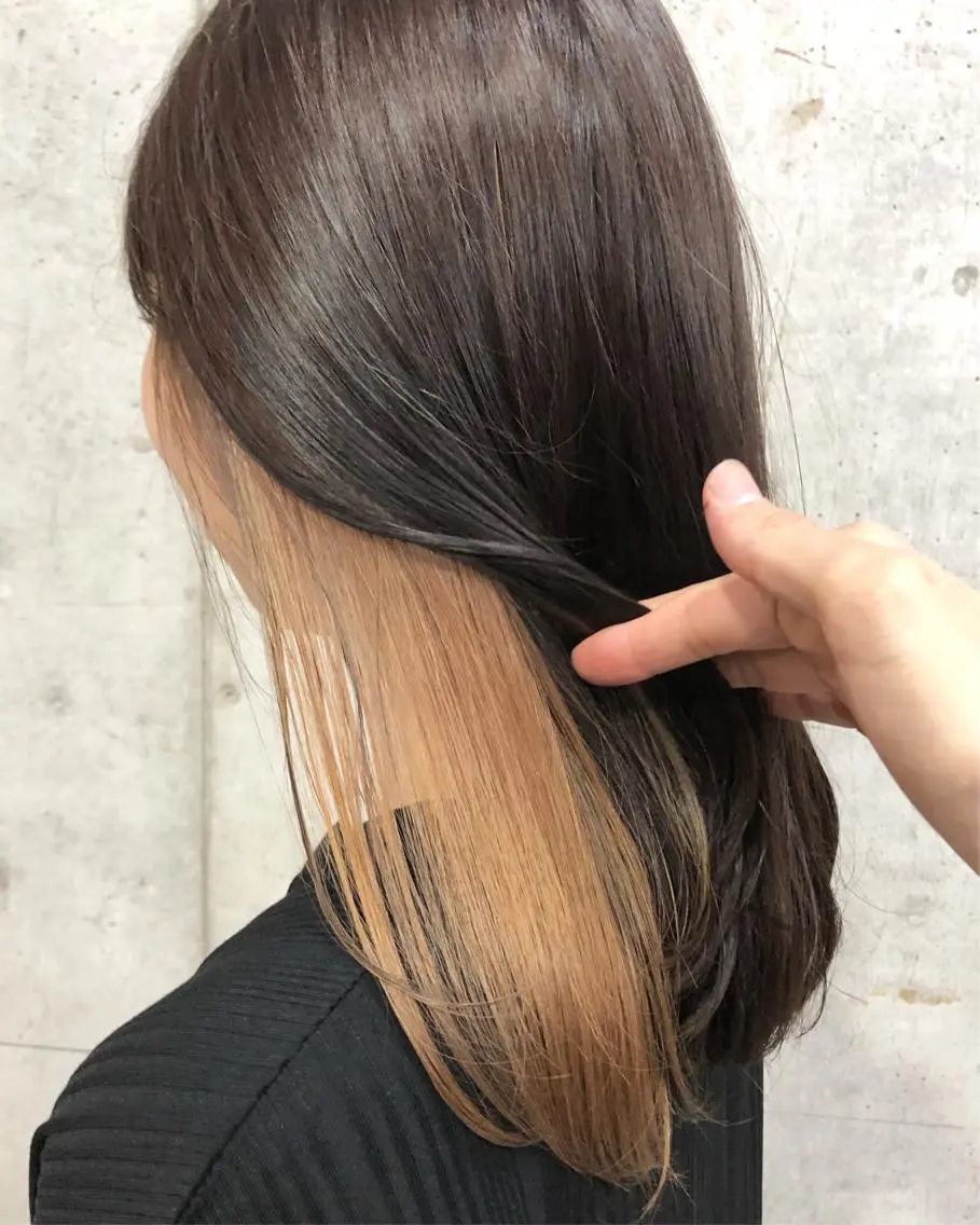セミロング カット ヘアカラー トリートメント ボブ×縮毛矯正 ryotaのヘアスタイル