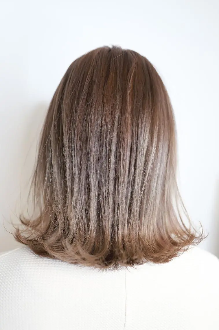 ミディアム カラー カット ヘアカラー aDALil川越 ⭐️Arisaのヘアスタイル