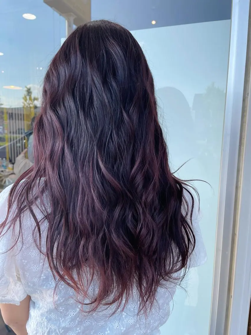 カラー 嶋岡 乃愛のヘアスタイル