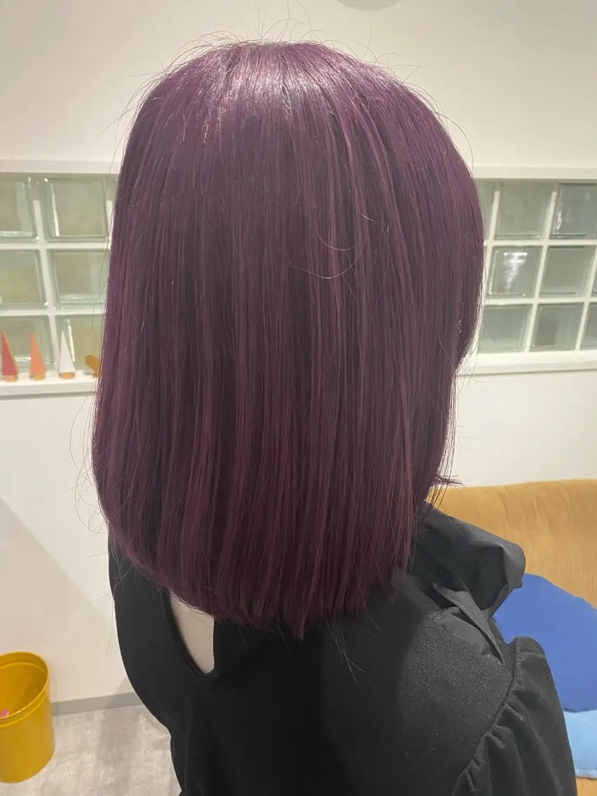 ミディアム カラー 【safric】 NAOのヘアスタイル