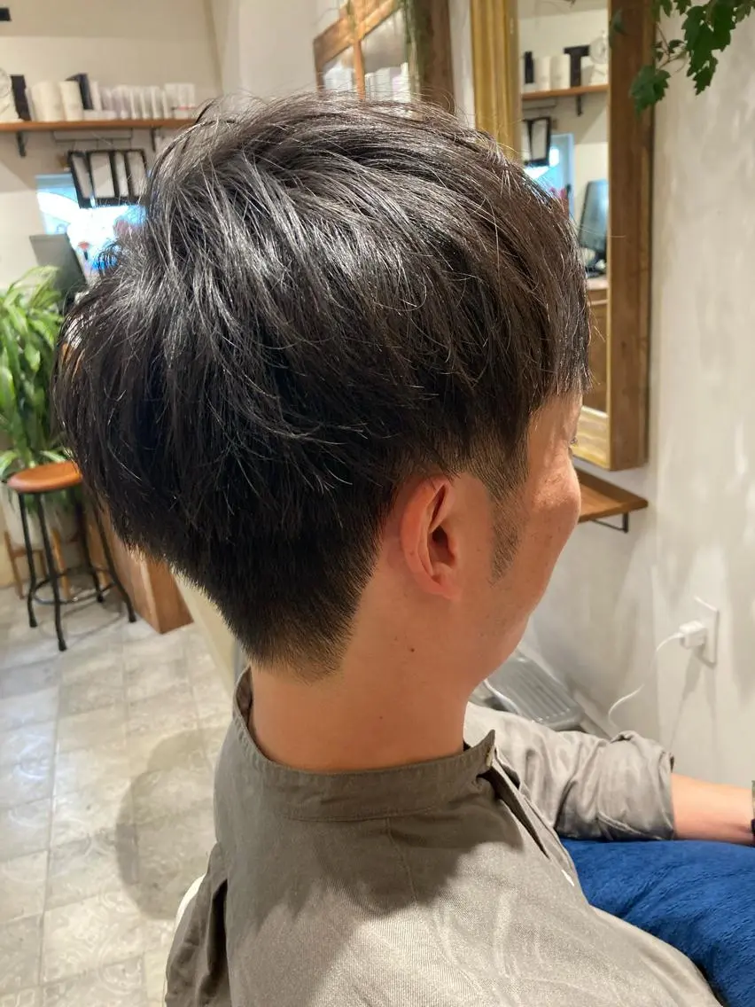 メンズ 大方 いくみのヘアスタイル