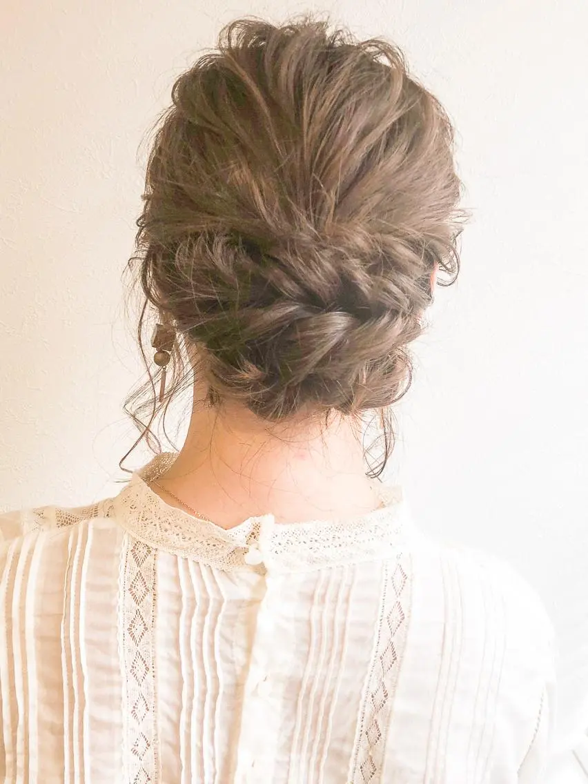 ミディアム ヘアアレンジ 🍎みついじゅん🍏 ボブ指名No.1のヘアスタイル