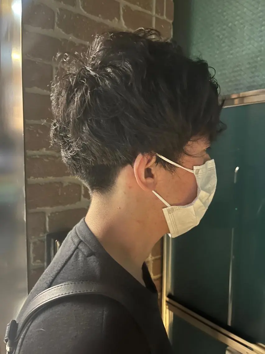 ショート カラー パーマ ヘアアレンジ メンズ キッズ ネイル マツエク・マツパ アイブロウ メンズパーマ ブラウンカラー ケアカラー 透明感カラー ピンクカラー 久木原 ゆりのヘアスタイル