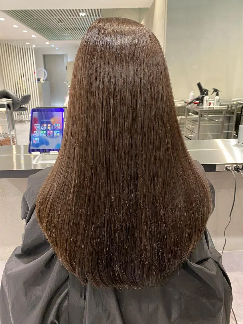 ロング カラー カット ヘアカラー トリートメント 髪質改善ULTOWA ✨松井 美幸のヘアスタイル