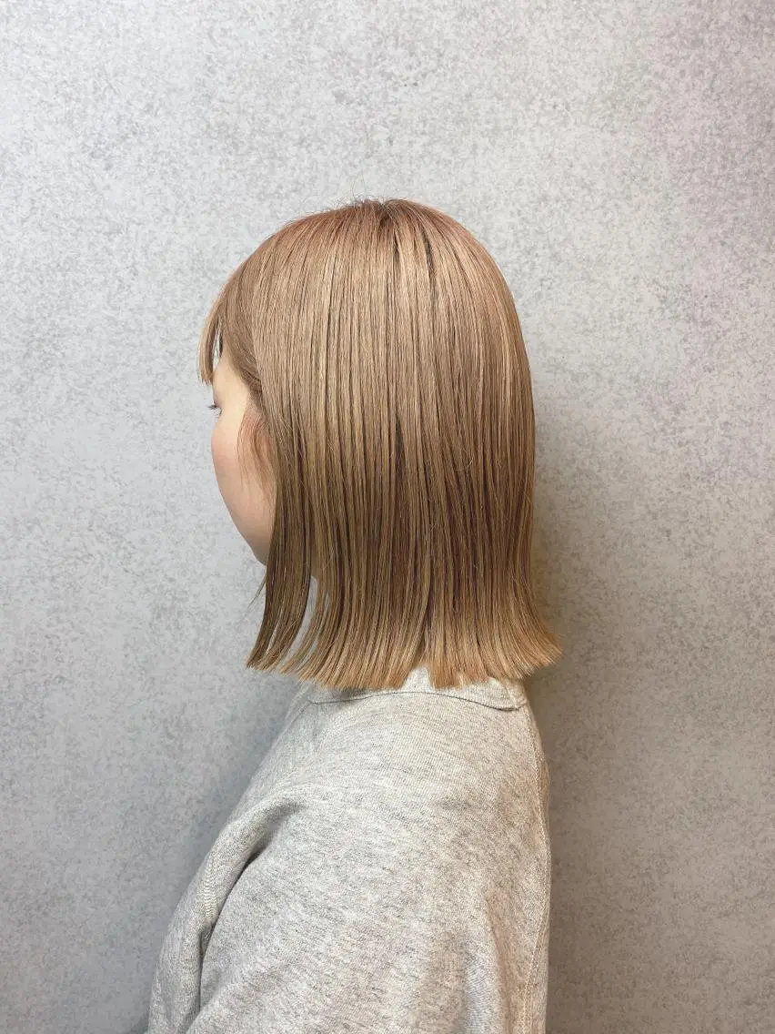 ミディアム カラー 丸山 晶平のヘアスタイル