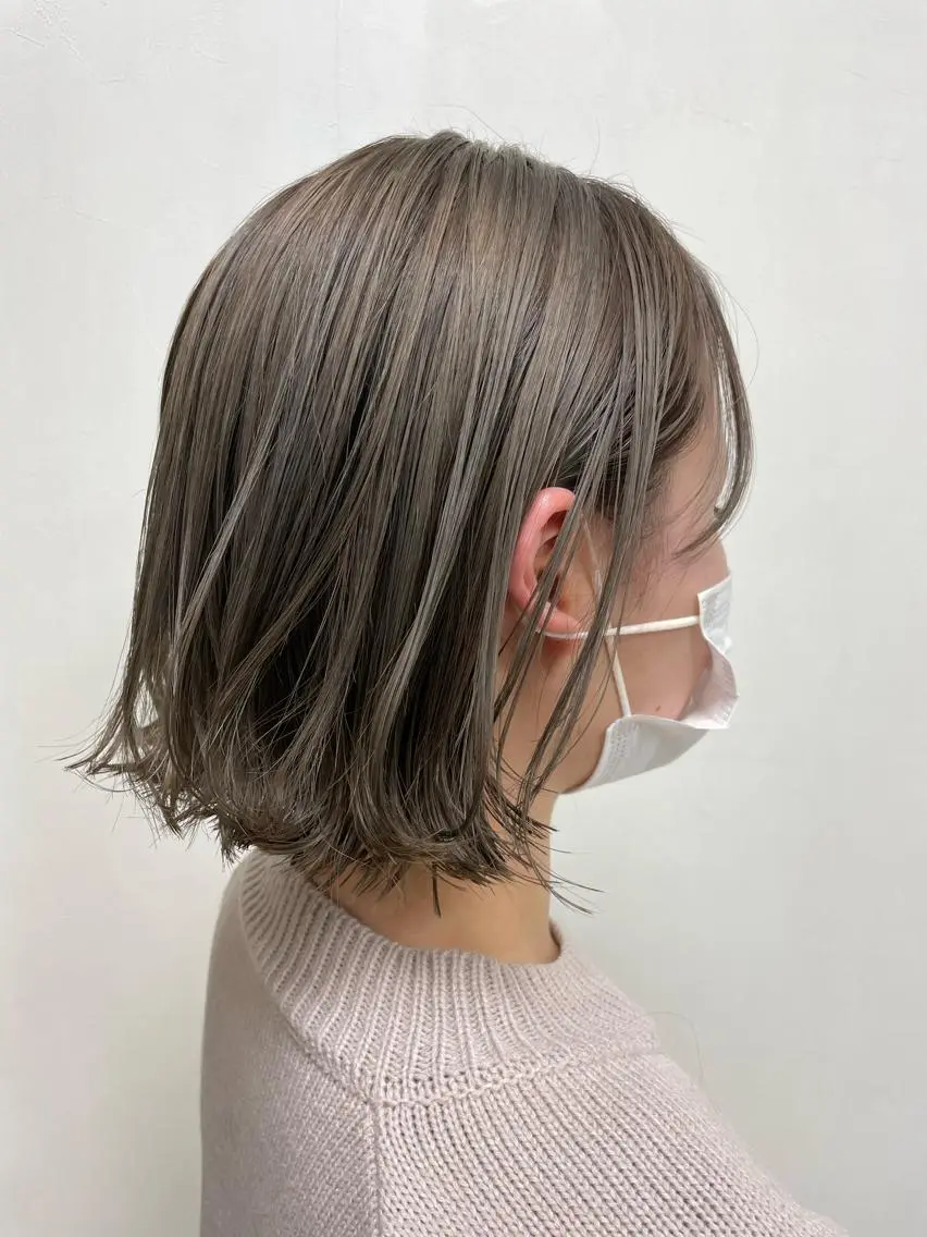 ショート カラー コレットヘアー 田中アヤノのヘアスタイル