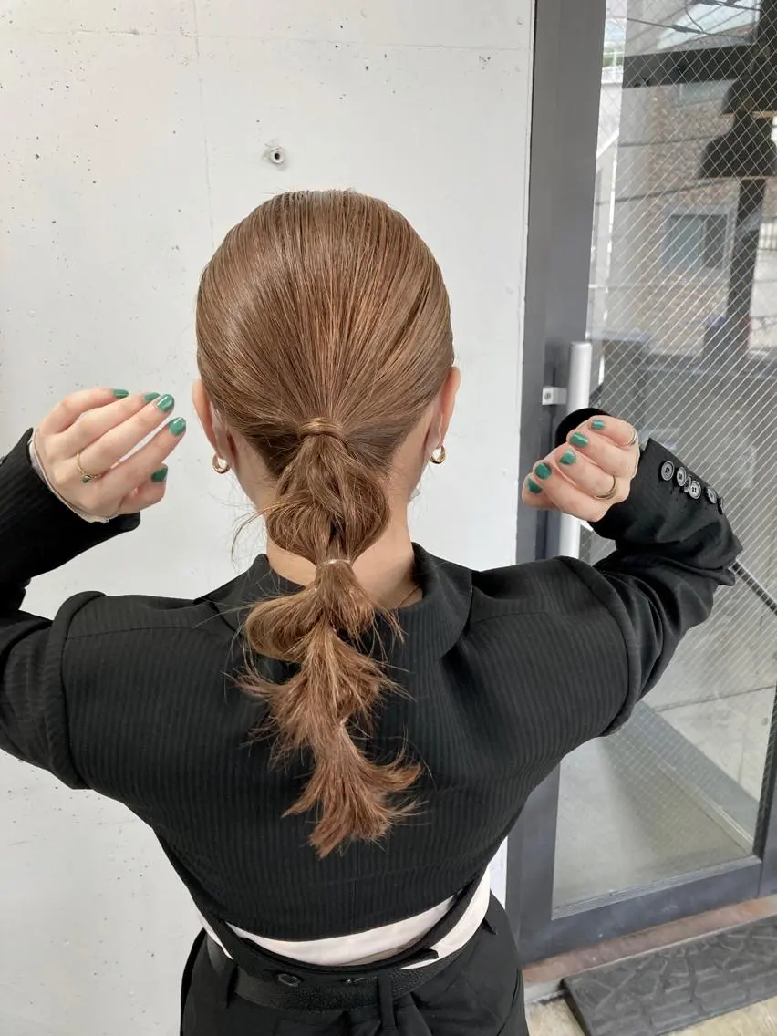 ヘアアレンジ ヘアセット 新井 広樹のヘアスタイル