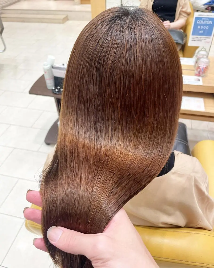 ロング 髪質改善 トリートメント ♦️モテ髪創作者 SUGA♦️のヘアスタイル
