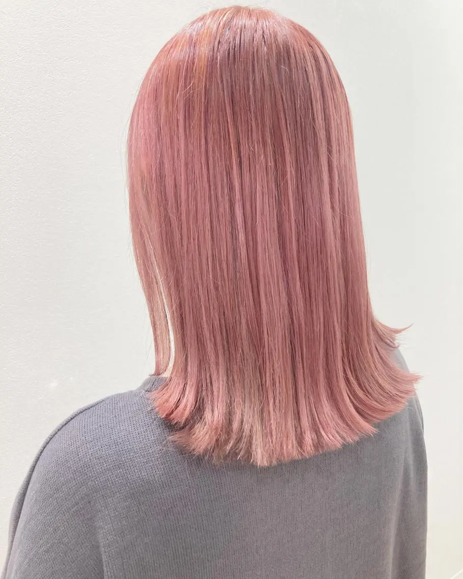 ミディアム カラー ヘアカラー トリートメント 店長 ✂️ムラカミ キラリのヘアスタイル