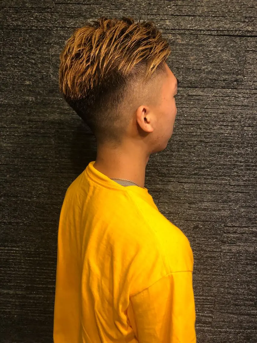 ショート メンズ 木村 りきのヘアスタイル