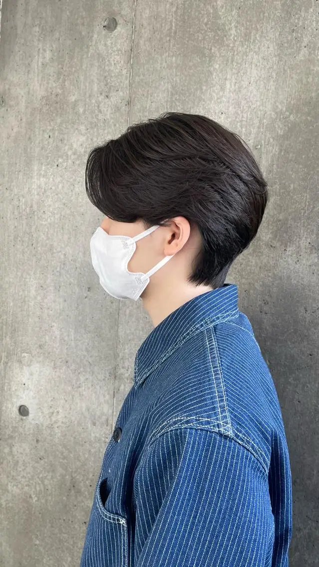 メンズ もりたみかこ 美容師お休み中のヘアスタイル