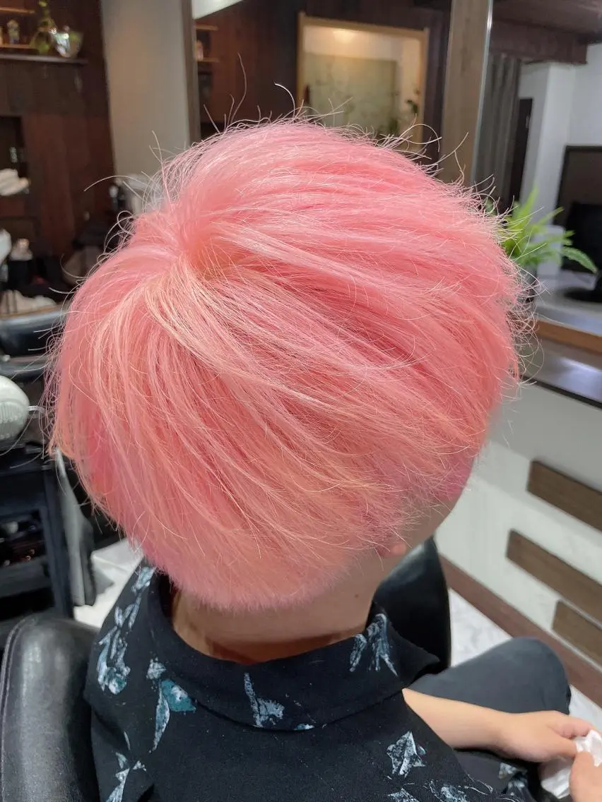 ショート 吉岡 佑真のヘアスタイル