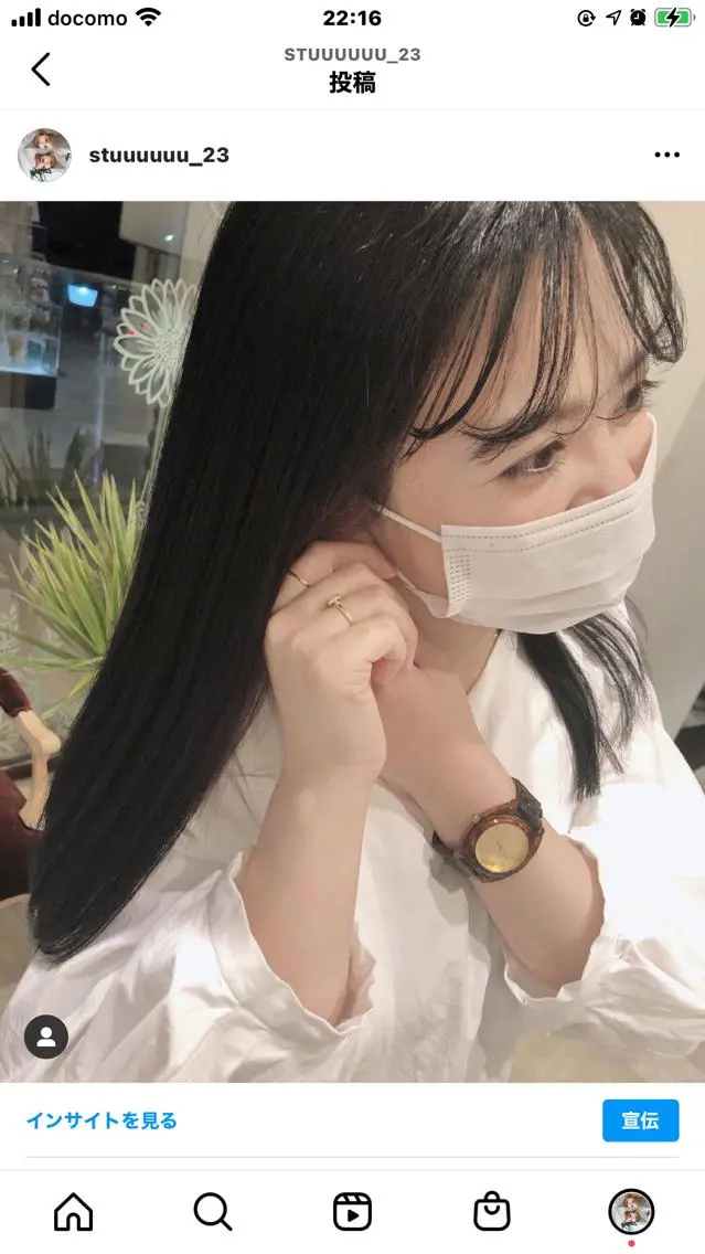 ロング カラー カイ マコトのヘアスタイル