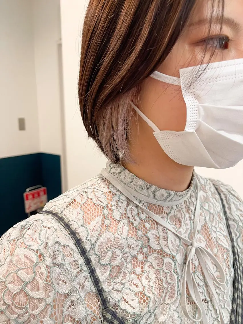 ショート カット ヘアカラー 中村瑞貴 ＊hairbraceのヘアスタイル