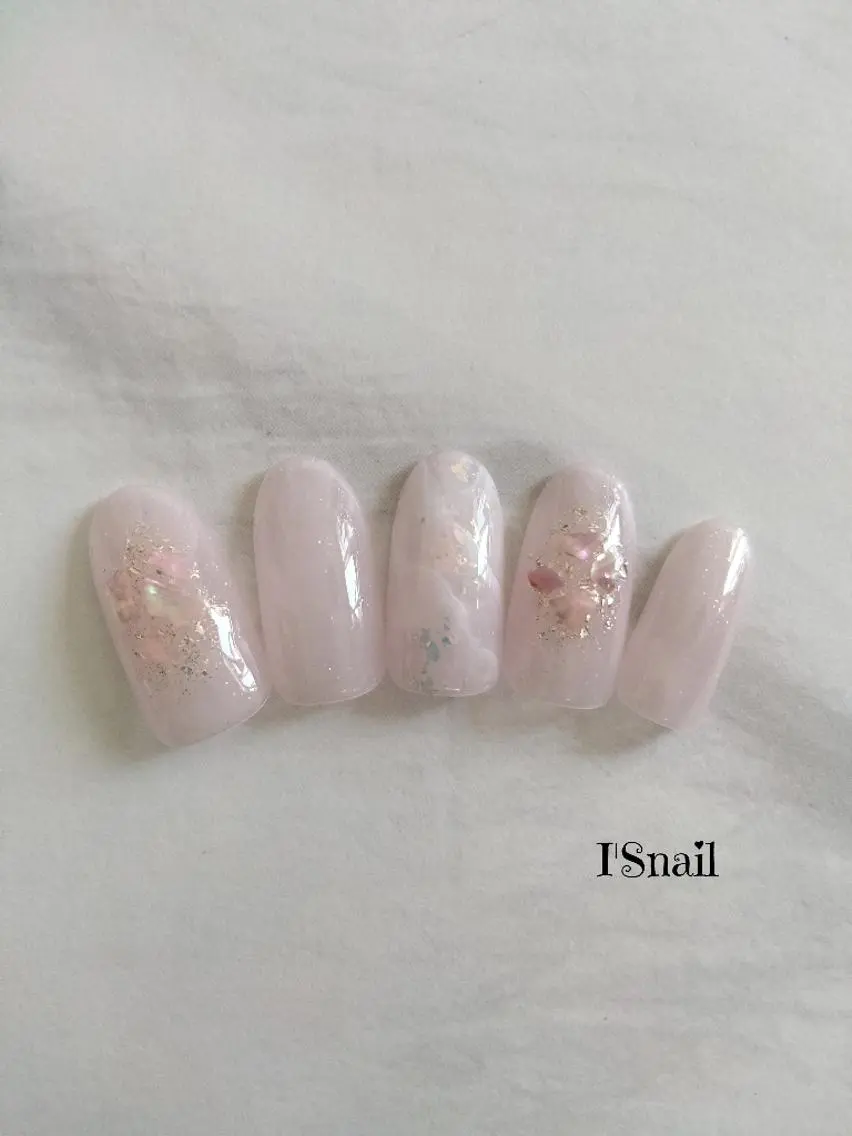 ネイル ピンク I'S nail 佐野のネイルデザイン