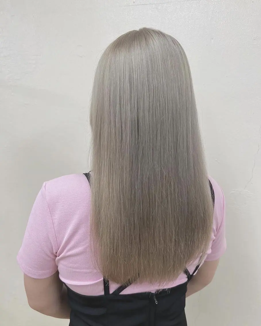 ロング カラー 💗爆美女製造機💗 ハイトーン-髪質改善のヘアスタイル