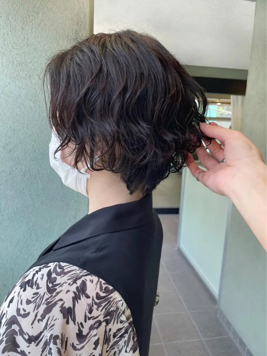 ショート パーマ HIROKI ”博多 /ボブのヘアスタイル