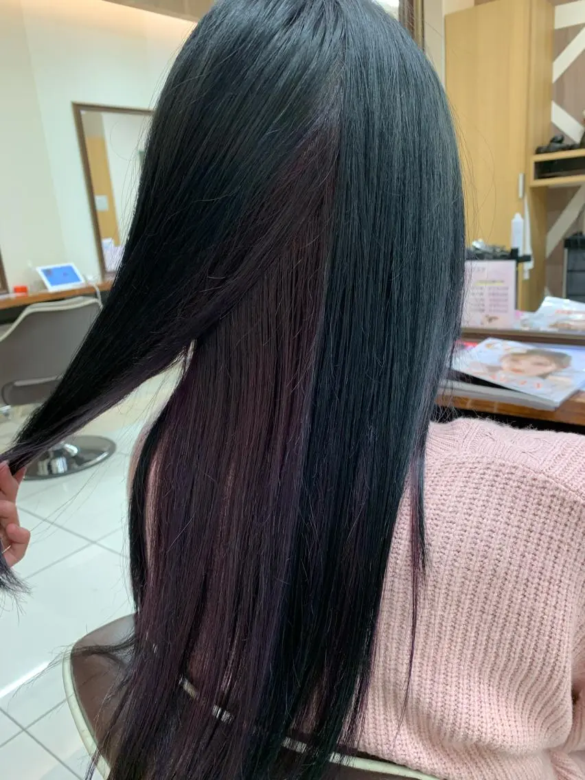 ロング 韓国風特化 池田一之のヘアスタイル