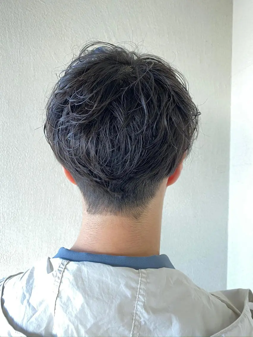 メンズ メンズパーマ クドウ タイキのヘアスタイル