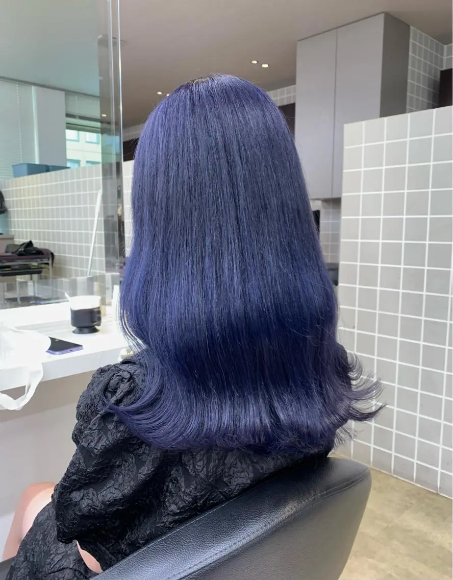 ロング ヘアカラー トリートメント ヘアセット 縮毛/ダブルカラー 🦋ベージュヘア🦋のヘアスタイル